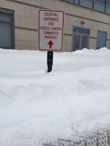 Parking for many of our surgeons inaccessible.